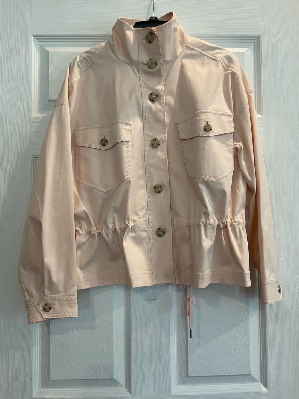 Light Pink Women's Button-Front Anorak Jacket
Size L
Brand new with tags